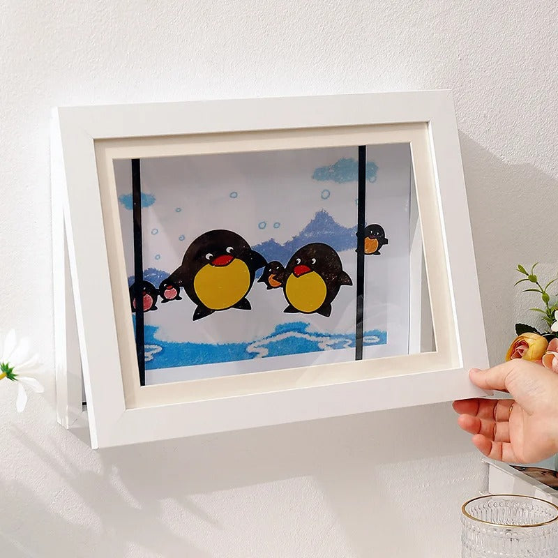 Cadre magnétique format A4 de 50 dessins | ArtKids™