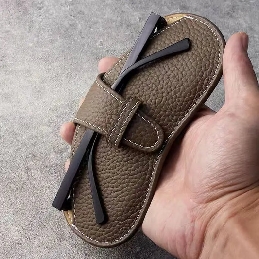 Etui à lunettes en simili cuir souple