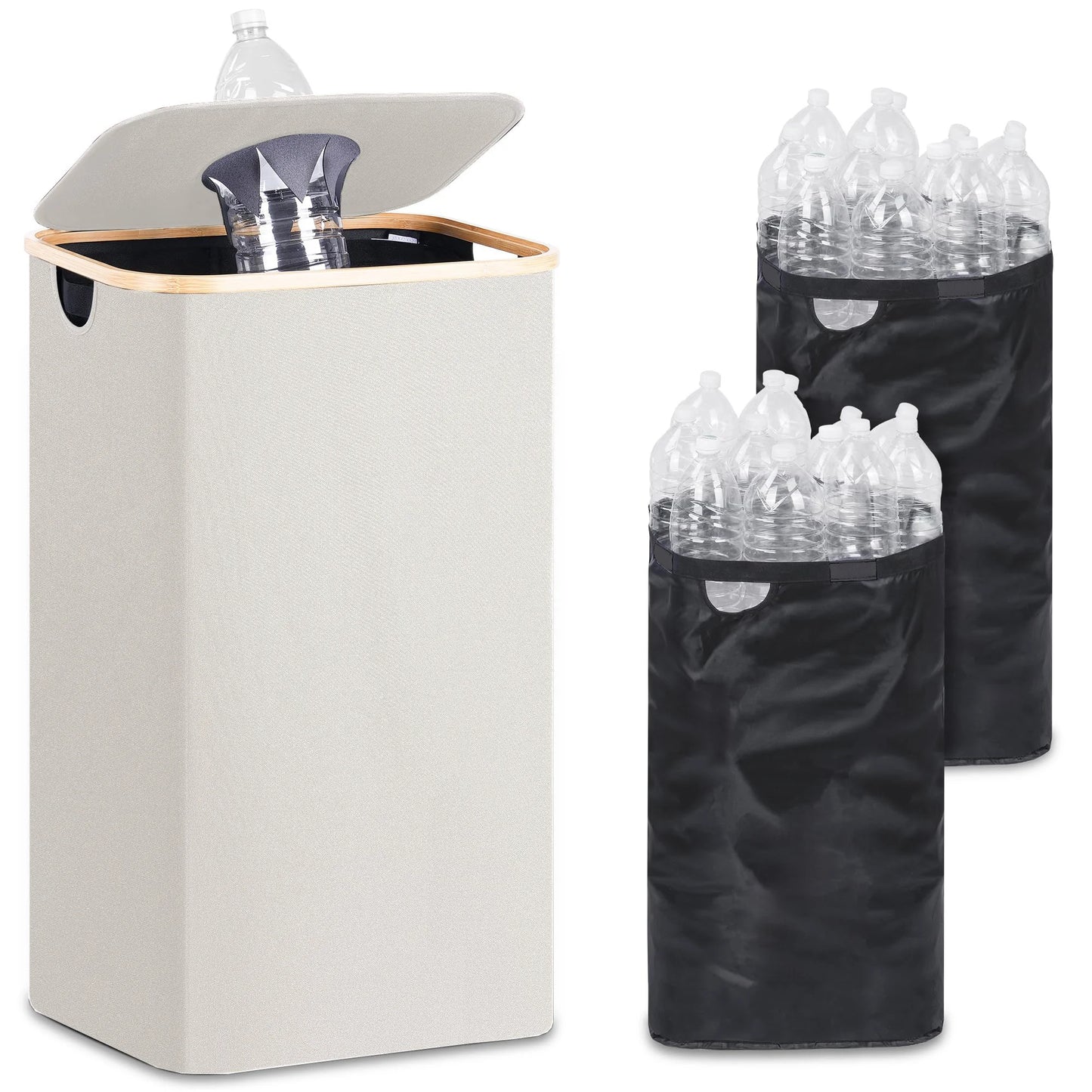 POUBELLE DE TRI SÉLECTIF 100L | Rangement intelligent Easytri