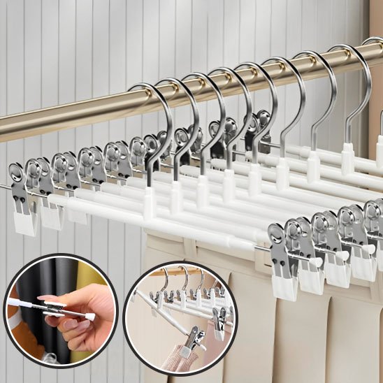 Cintres design blanc Pretty