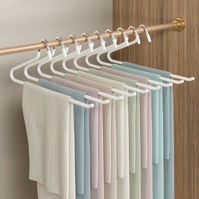 Cintre​s pantalon gain de place  slidegrip