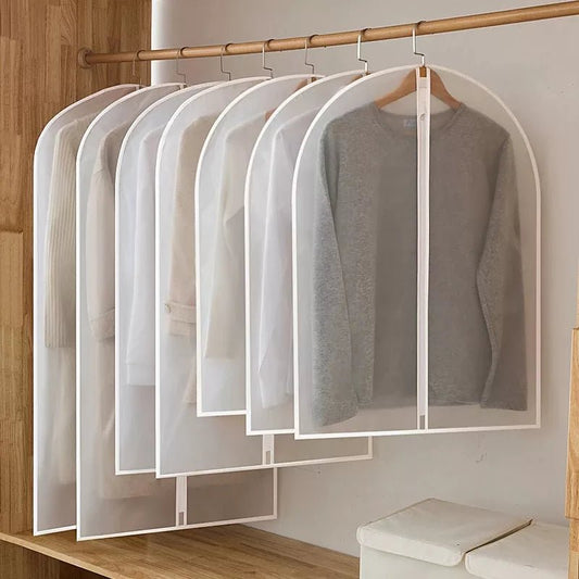 Clothes Hanging Dust cover wedding Dress Cover Suit Coat Storage Bag Garment bags Organizer Wardrobe Hanging Clothing Organizers - Home-shopping