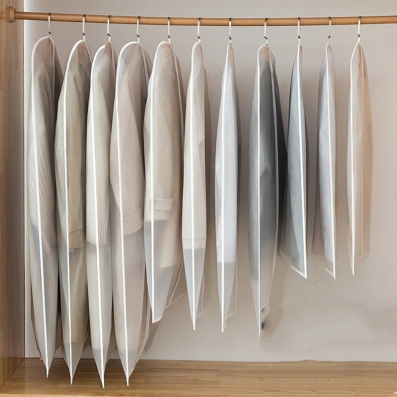 Clothes Hanging Dust cover wedding Dress Cover Suit Coat Storage Bag Garment bags Organizer Wardrobe Hanging Clothing Organizers - Home-shopping