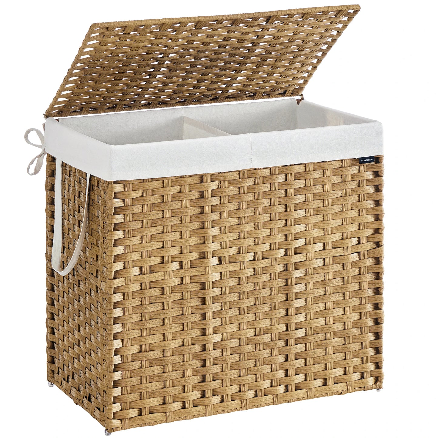 PANIER A LINGE EN OSIER | Élégance Naturelle