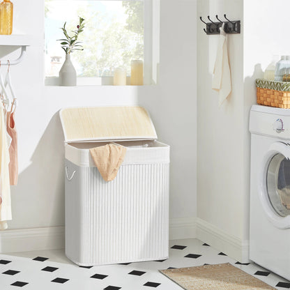 PANIER A LINGE 2 COMPARTIMENT | OrganiFlex 100L - Home - shopping