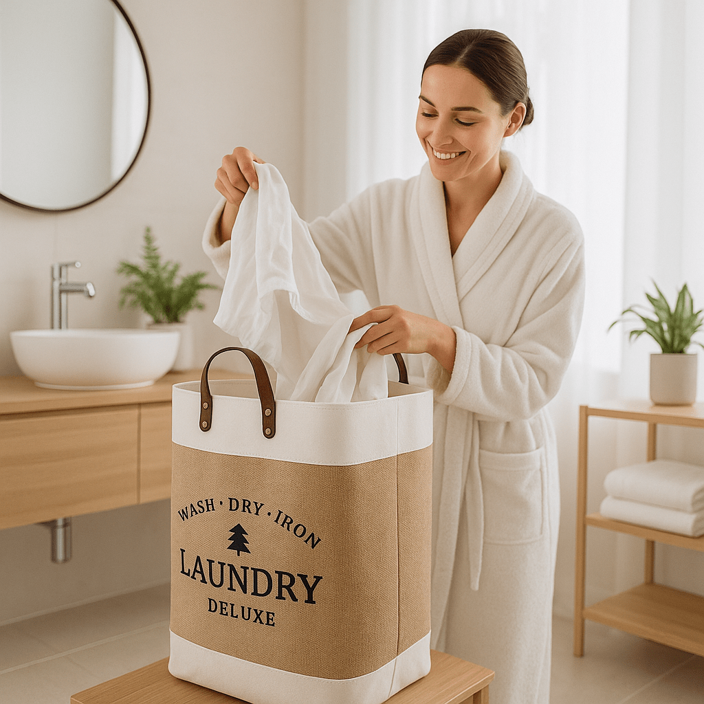 PANIER A LINGE en feutre 75L | Deluxe - Home - shopping