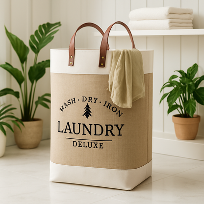 PANIER A LINGE en feutre 75L | Deluxe