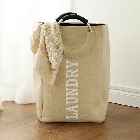 PANIER A LINGE en lin | Design Landry