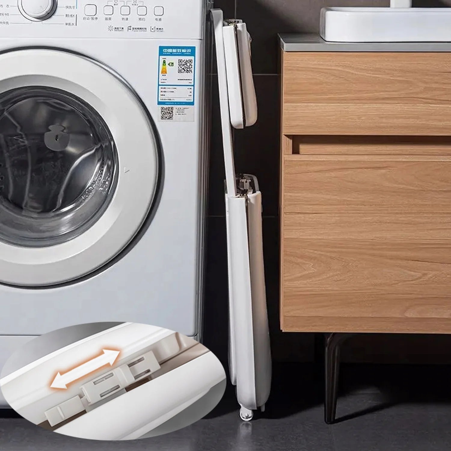 PANIER A LINGE PLIABLE Compact Ultra - Plat | Smarty - Home - shopping