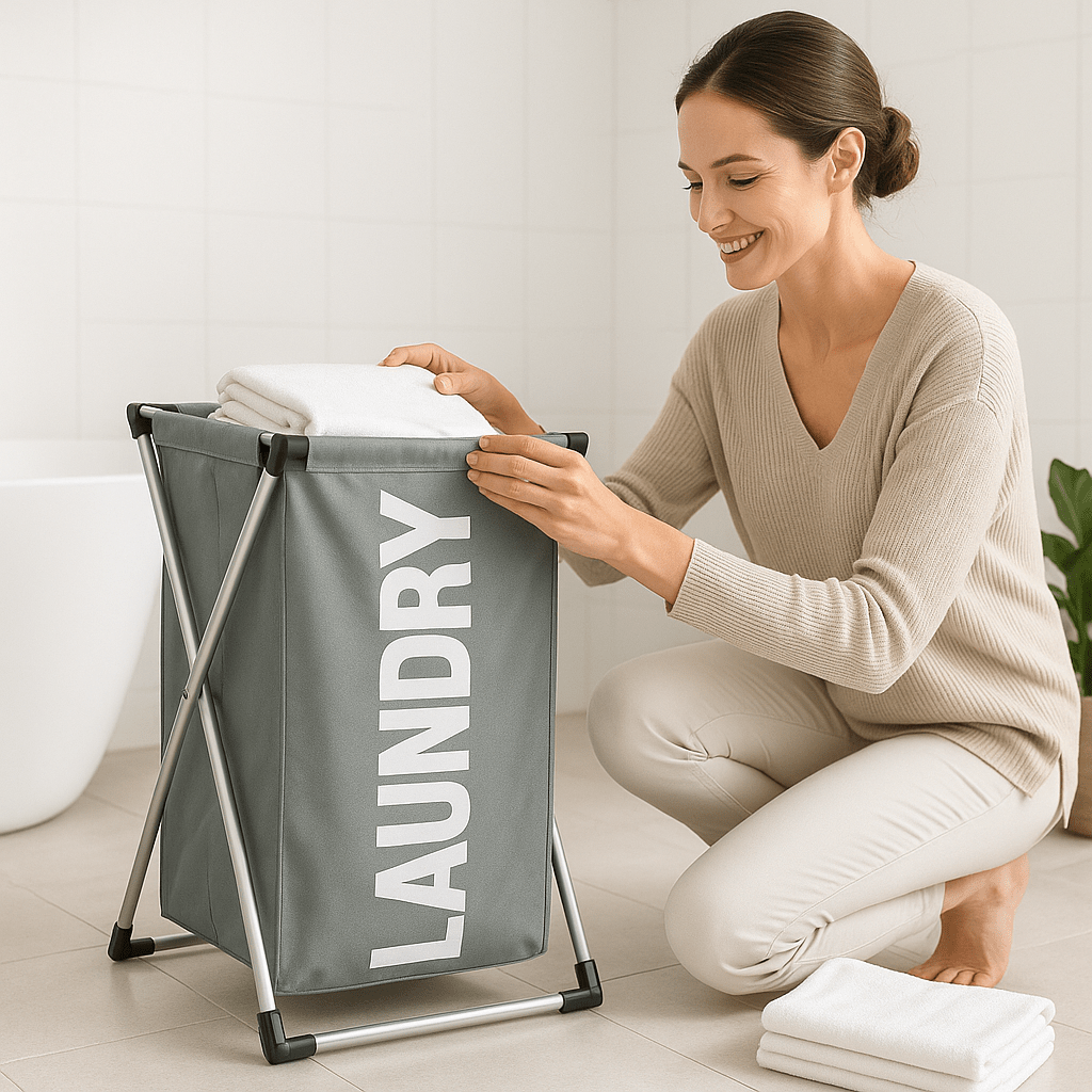 PANIER A LINGE pliable Moderne | Elegant Billy - Home - shopping