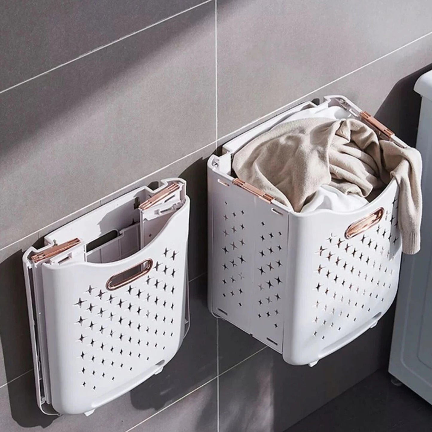 panier a linge pliable smarty