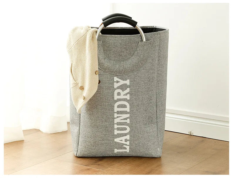 PANIER A LINGE en lin | Design Landry