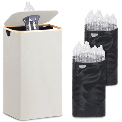 POUBELLE DE TRI SÉLECTIF 100L | Rangement intelligent Easytri - Home - shopping