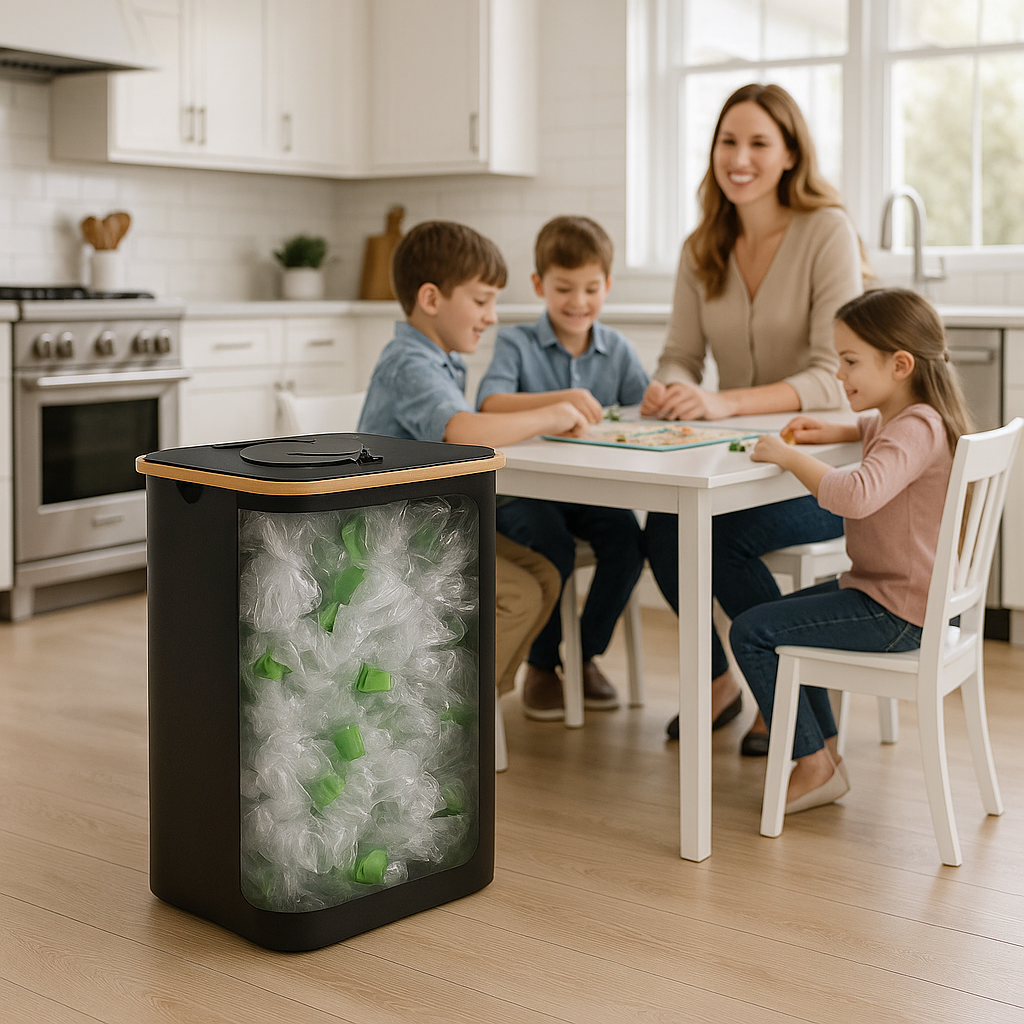 POUBELLE DE TRI SÉLECTIF 100L | Rangement intelligent Easytri