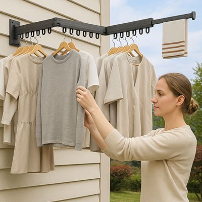 ETENDOIR A LINGE extensible | EspacePro™